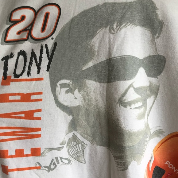 Vintage Tony Stewart NASCAR Racing T-shirt Large - Picture 3 of 6